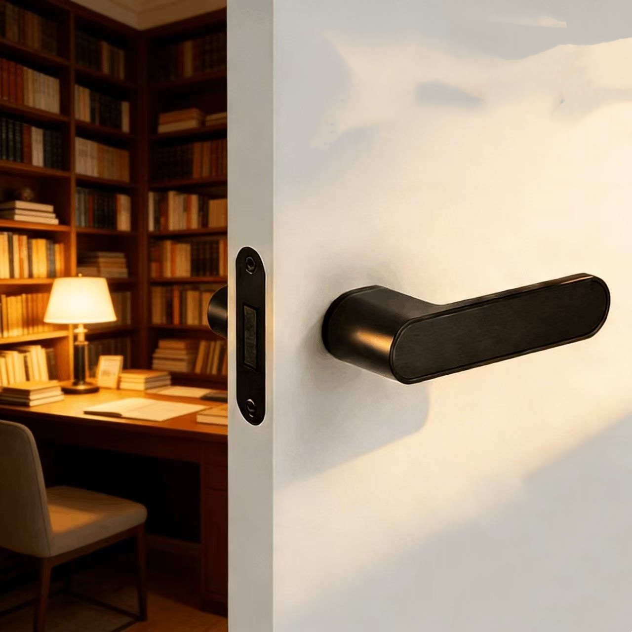 Zinc Furniture Hardware - Zinc Alloy Door Handle Lock Exquisite