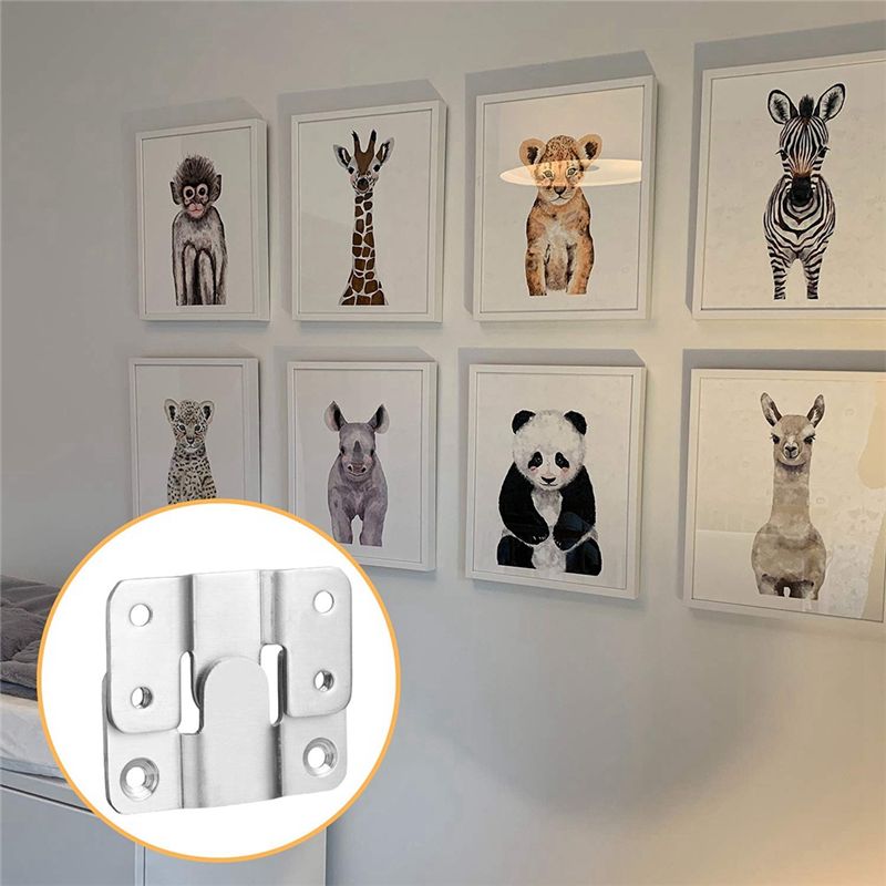 Furniture Hardware Photos - ABNQ Flush Mount Bracket,Photo Frame Hook