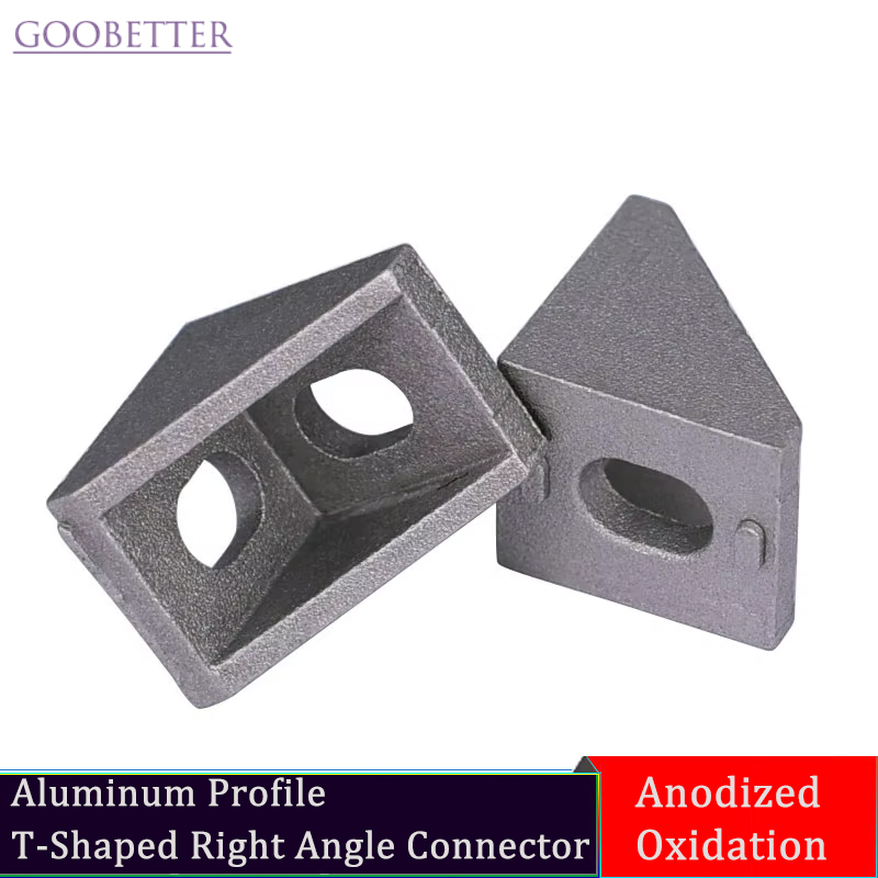 Joint Connector Bracket - Aluminum Profile T Slot Right Angle