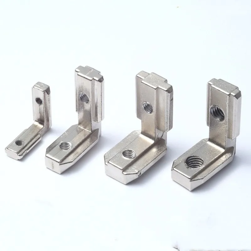 Joint Connector Bracket - 10PCS T Slot L-Shape Aluminum Profile