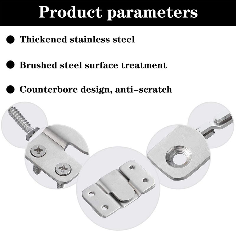 Furniture Hardware Photos - AA390~Flush Mount Bracket,Photo Frame Hook Picture