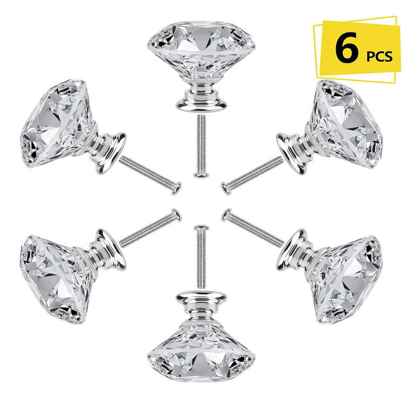 Furniture Hardware Restoration - 6Pcs Cabinet Knob with Screws 30mm