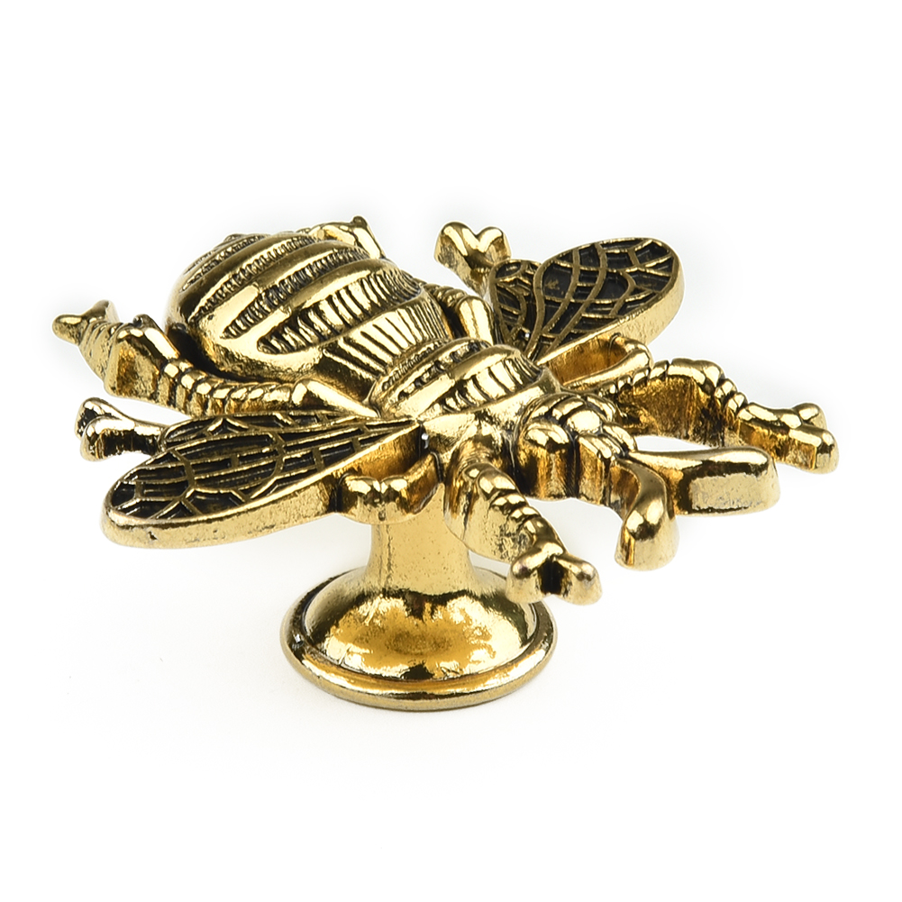 Furniture Hardware Restoration - Retro Cupboard Drawer Pulls Bee Shape