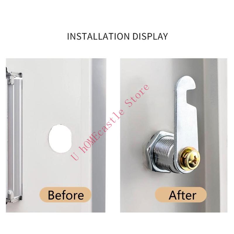 63HF 2set Cabinet Cams Lock wi - огляд і ціна Zinc Furniture Hardware