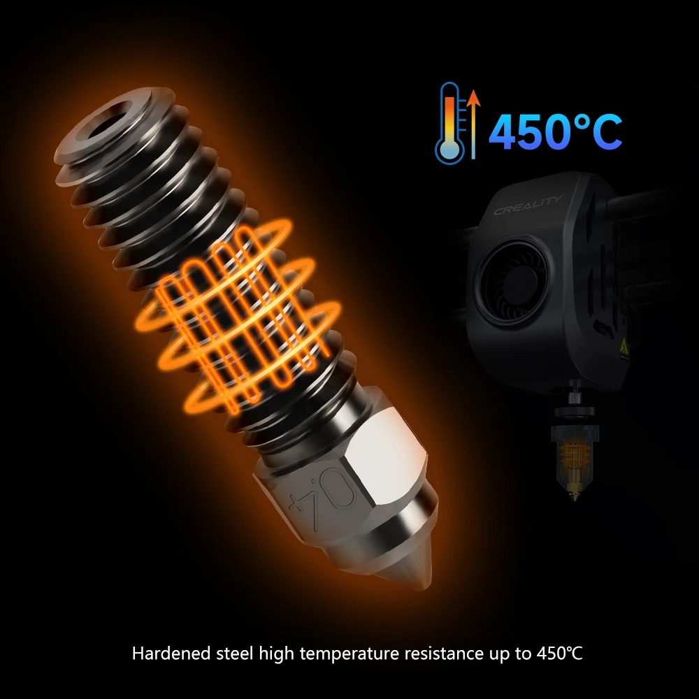 Creality K1 Hardened Steel Noz - огляд і ціна Creality Printer Ender 3 V3