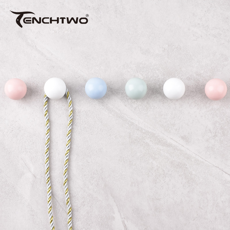 Round Ceramic Hook Clothes Han - огляд і ціна Furniture Hardware Restoration