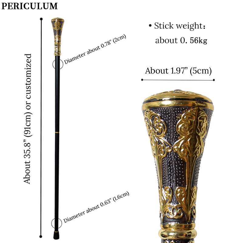 Victorian Black Gold Floral Ca - огляд і ціна Zinc Furniture Hardware