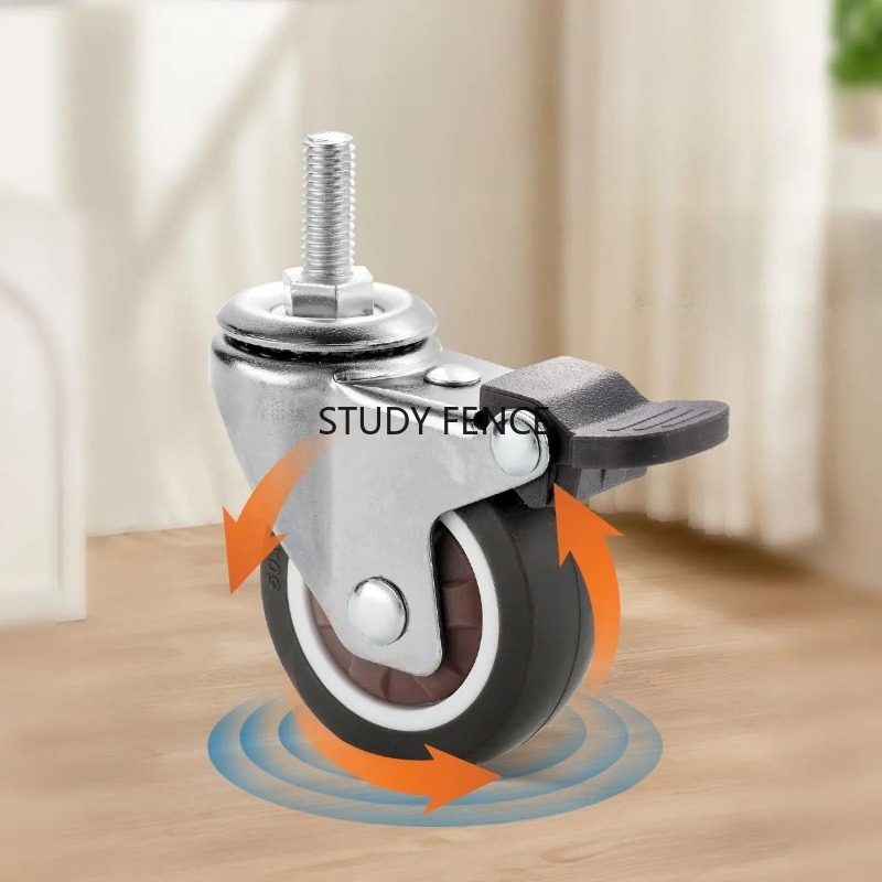 4pcs of Them M6 Screw Casters  - огляд і ціна Office Furniture Hardware