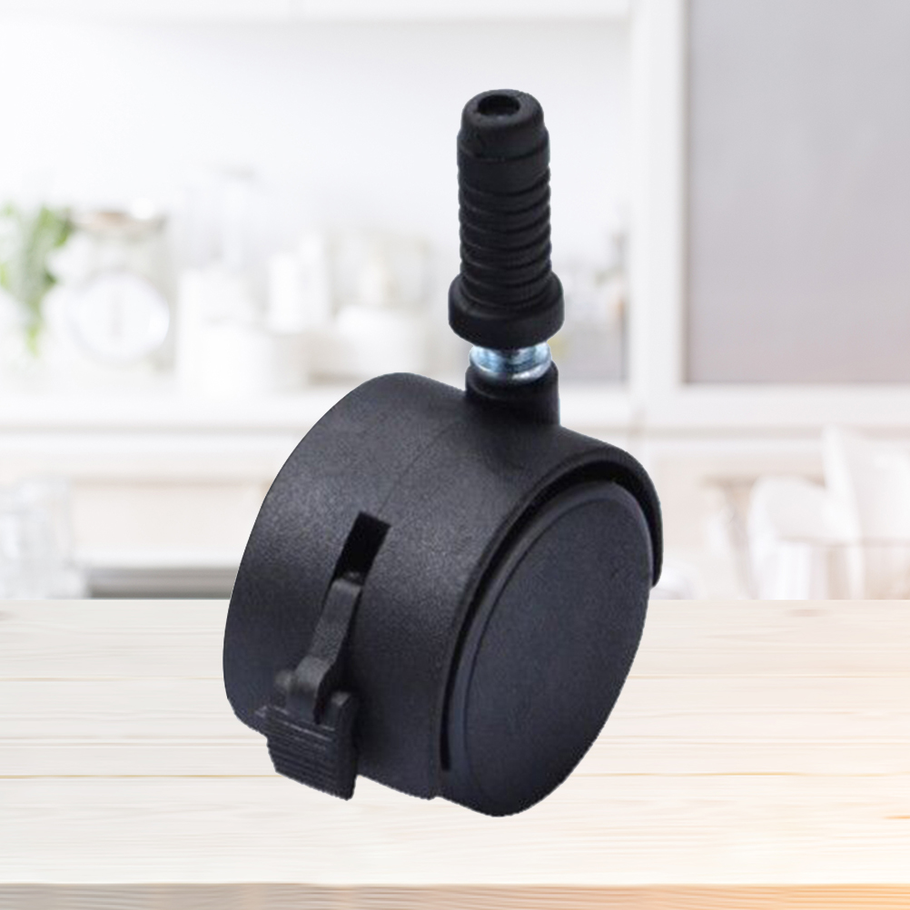 4Pcs Swivel Caster Wheels Blac - огляд і ціна Office Furniture Hardware