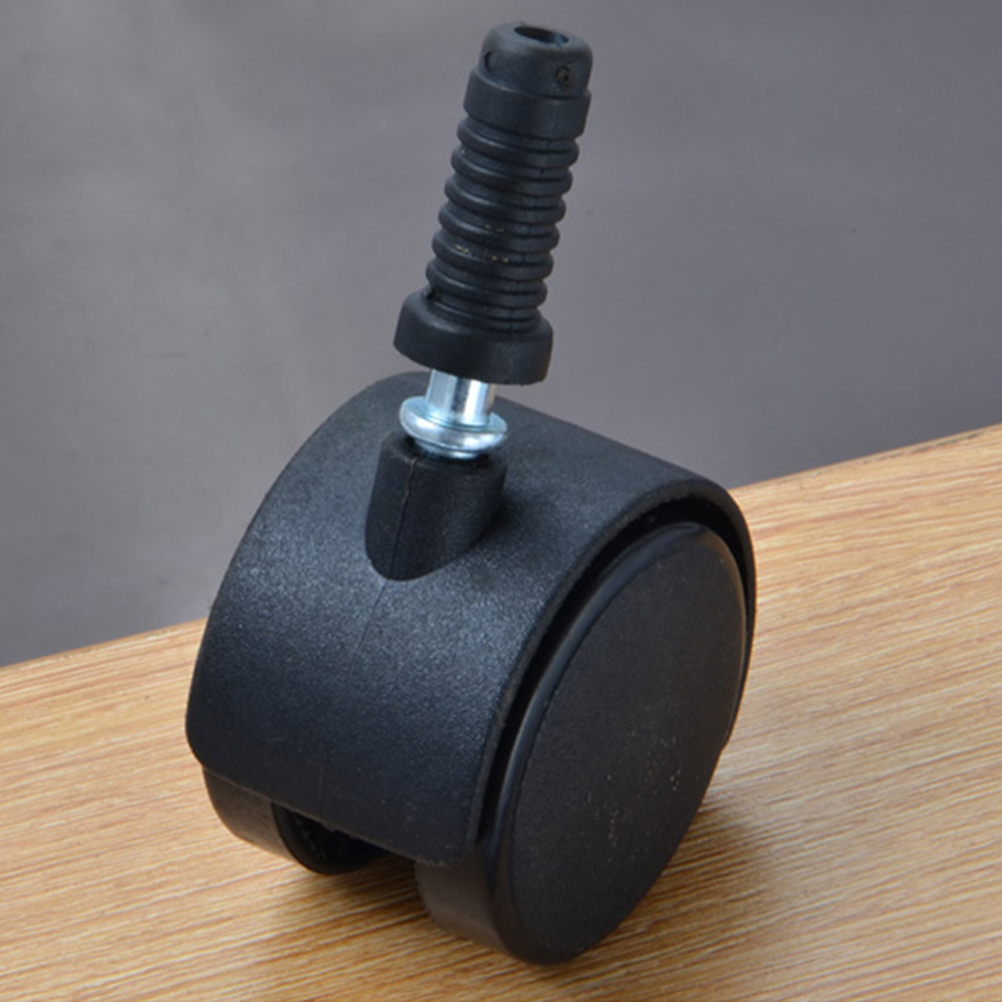 4Pcs Swivel Caster Wheels Blac - огляд і ціна Office Furniture Hardware