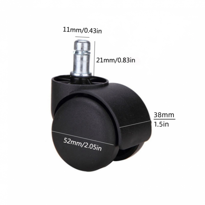 1/2Pcs Chair Wheel Furniture C - огляд і ціна Office Furniture Hardware