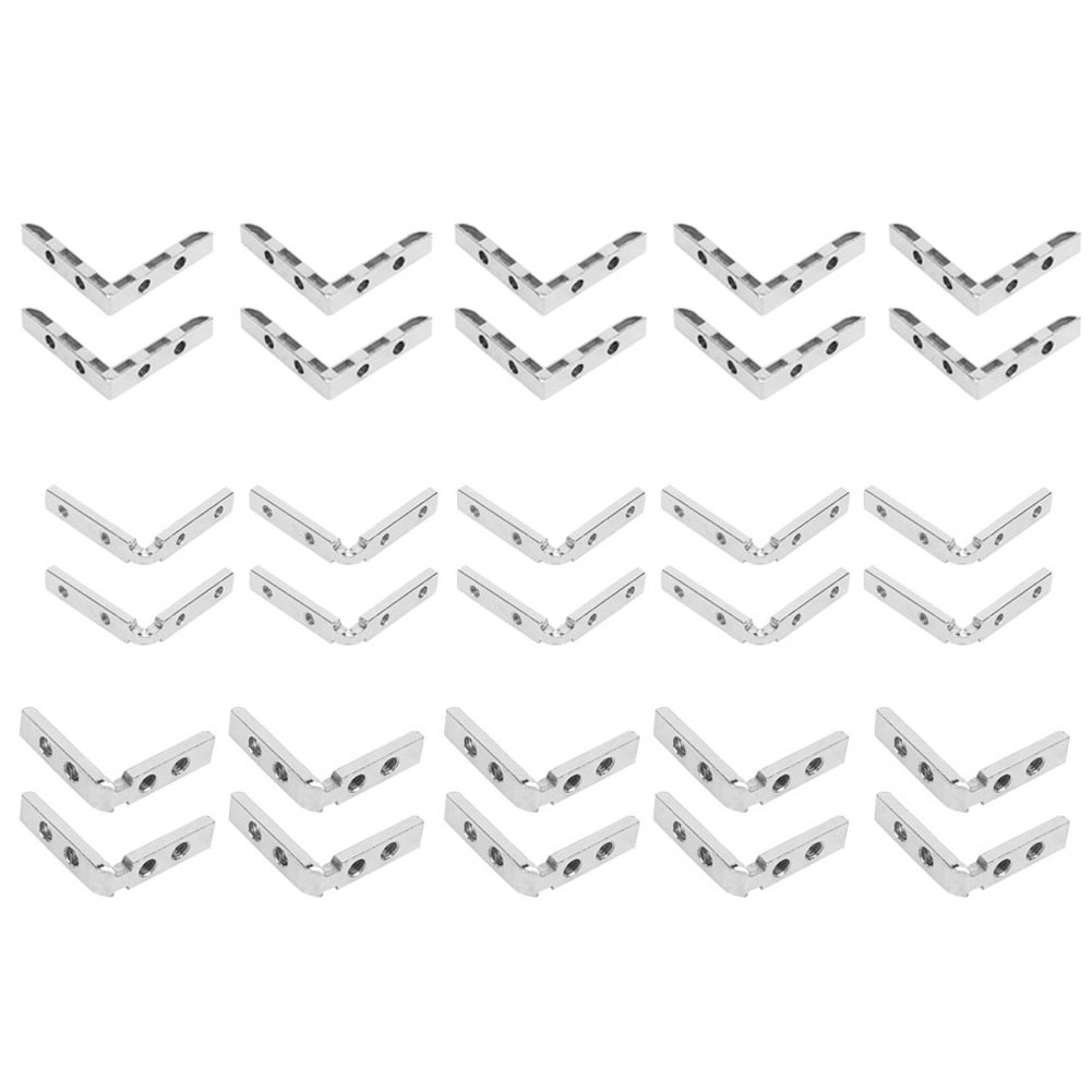 10Pcs Aluminum Profile Interio - огляд і ціна Joint Connector Bracket