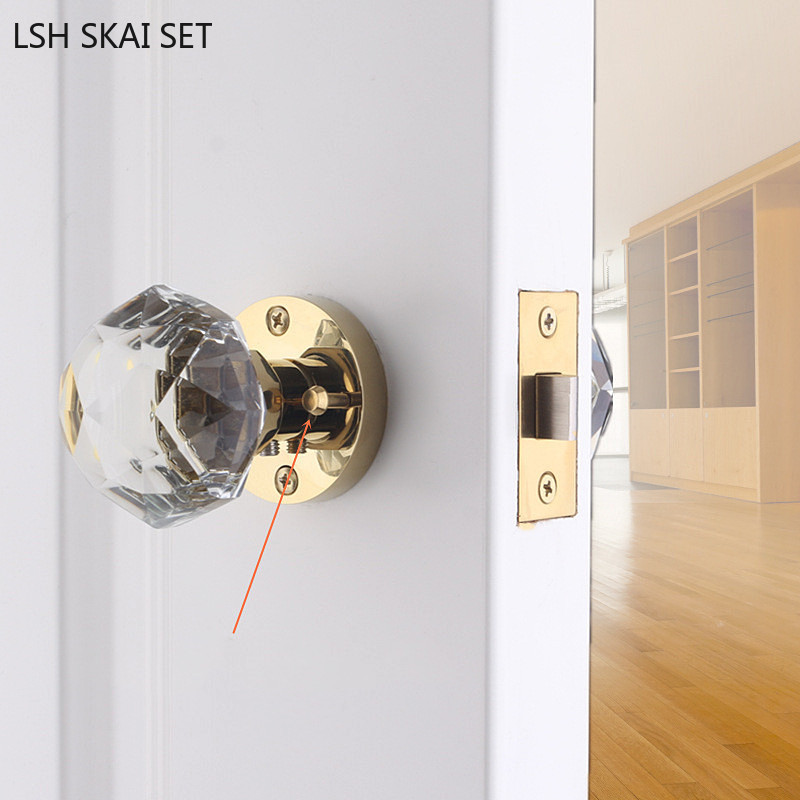 Crystal Glass Globe Handle Loc - огляд і ціна Zinc Furniture Hardware