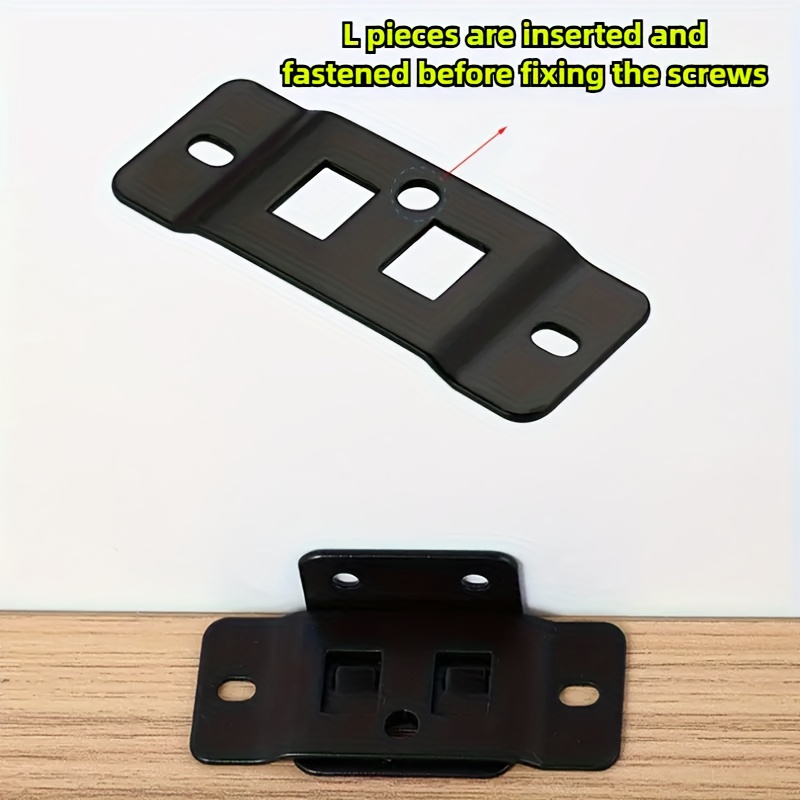 60pcs Heavy Duty L-Type Metal  - огляд і ціна Joint Connector Bracket