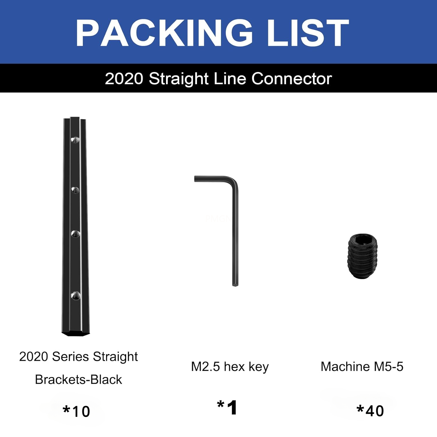 10pcs 2020 Staight Connector C - огляд і ціна Joint Connector Bracket