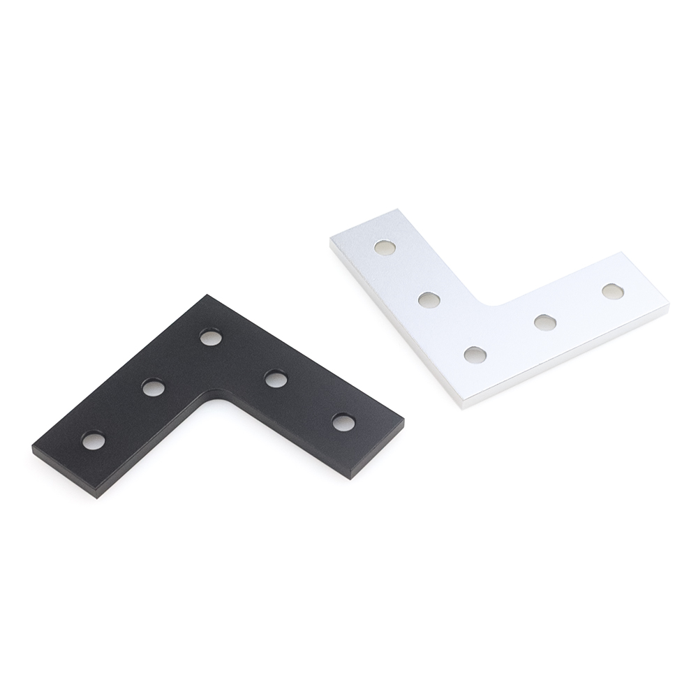 2Pcs/lot L Type 5 Holes 90Degr - огляд і ціна Joint Connector Bracket