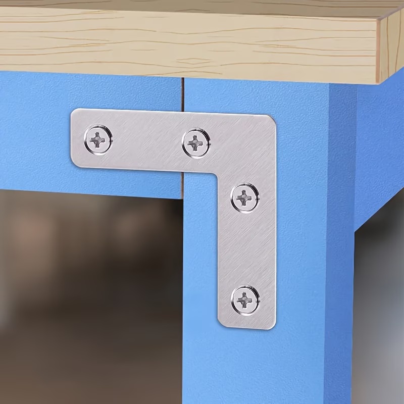 10 Pcs L Shape Flat Angle Corn - огляд і ціна Joint Connector Bracket