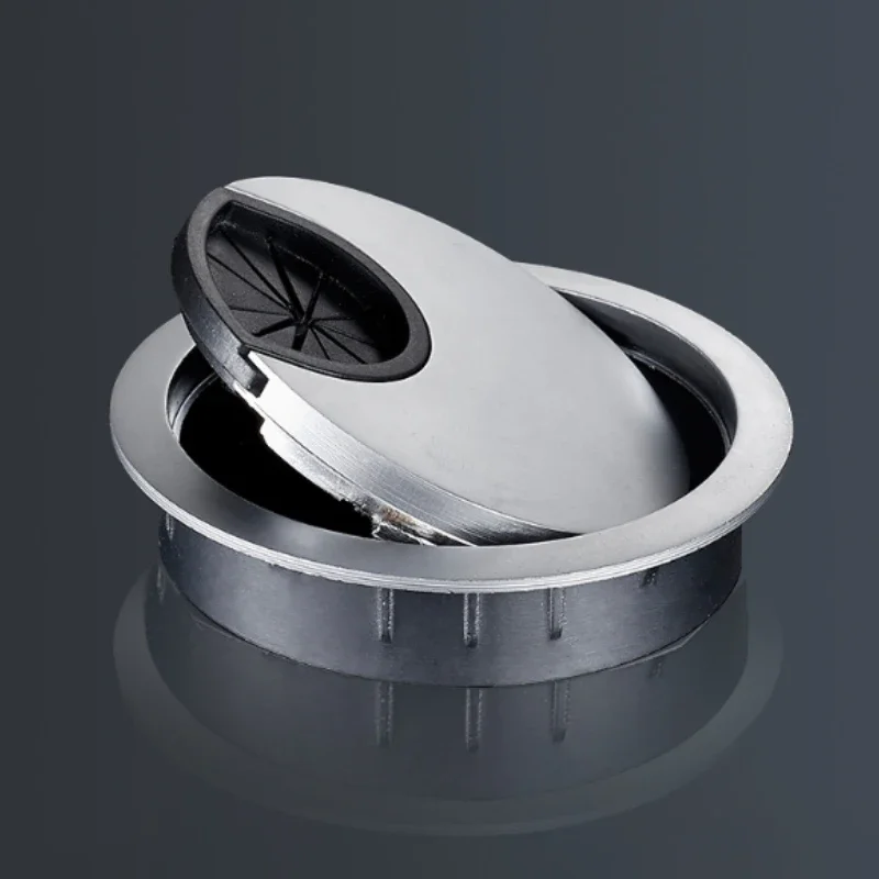 1Pcs Desk Wire Hole Cover Base - огляд і ціна Zinc Furniture Hardware