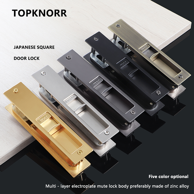 Invisible Sliding Door Lock Pu - огляд і ціна Zinc Furniture Hardware