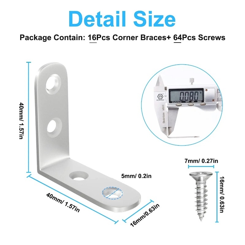 90 Degree L Joint Brackets Sta - огляд і ціна Joint Connector Bracket