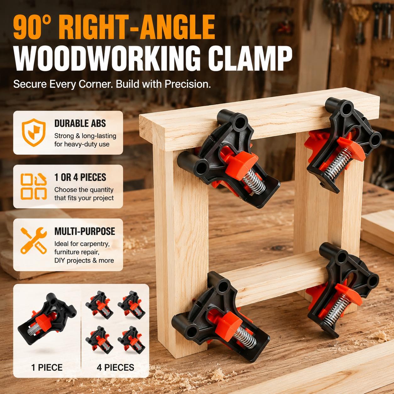 Premium Right Angle Clamps for - огляд і ціна Furniture Hardware Photos
