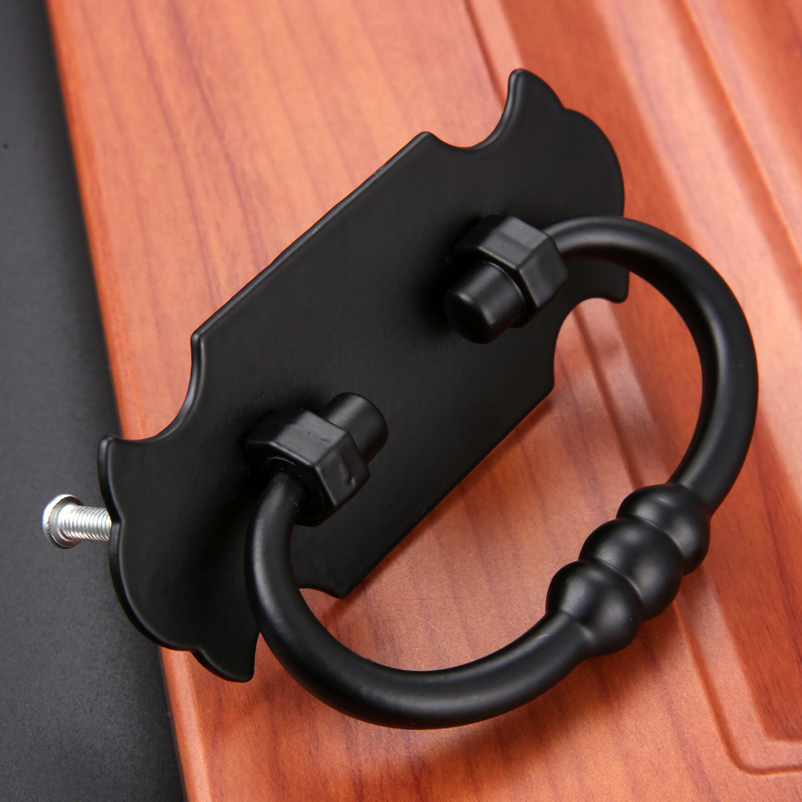 1Pc  88*56mm Black Handle Zinc - огляд і ціна Office Furniture Hardware