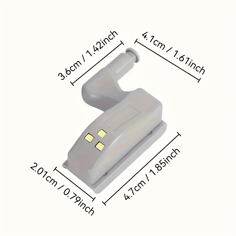 10-Pack Easy-To-Install Hinge  - огляд і ціна Office Furniture Hardware