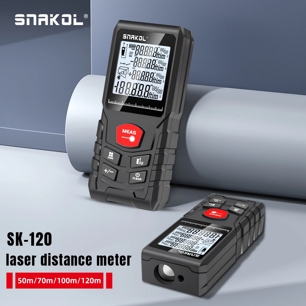 SNAKOL Laser Distance Meter 50 - огляд і ціна Stanley Tape 25Ft