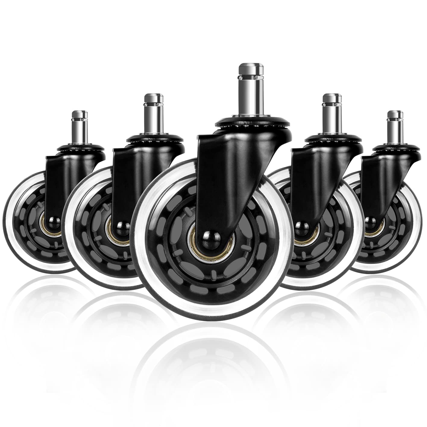5PCS Universal Mute Caster 50K - огляд і ціна Office Furniture Hardware